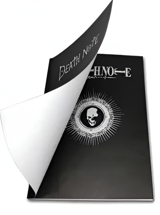 BUY DEATH NOTE NOTEBOOK WITH PEN | LEATHER COVER | FREE PEN WITH DIARY