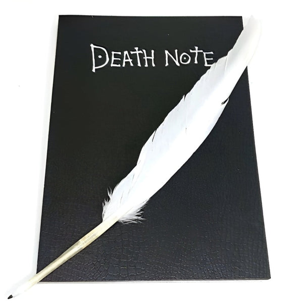 BUY DEATH NOTE NOTEBOOK WITH PEN | LEATHER COVER | FREE PEN WITH DIARY