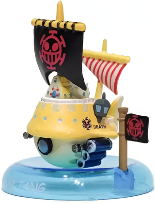 ONE PIECE SET OF 6 SHIPS  (MULTICOLOR)
