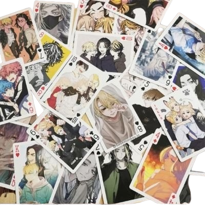 TOKYO REVENGERS PLAYING CARDS | FUN ANIME TOKYO REVENGERS GIFTS