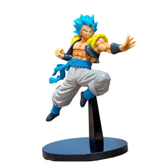 DBZ GOGETA ACTION FIGURE | LIMITED EDITION SUPER SAIYAN BLUE FIGURINE (18CM)