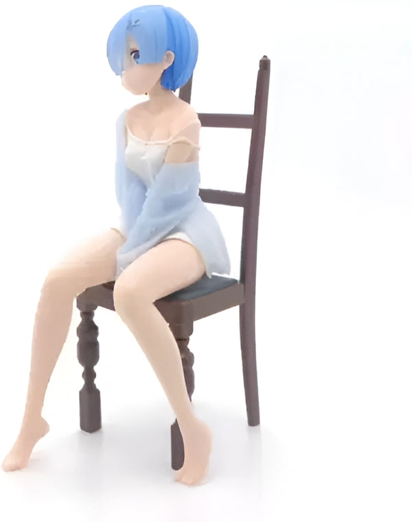 REM ACTION FIGURE WITH CHAIR- ANIME DOLL